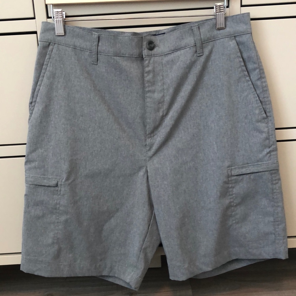 Chaps • Heather Gray Sweat-wicking Shorts